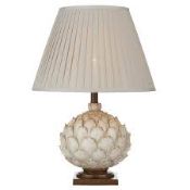 Boxed Dart Banbury Small Layer Table Lamp Aged Stone RRP £80 (15771) (Appraisals Available Upon