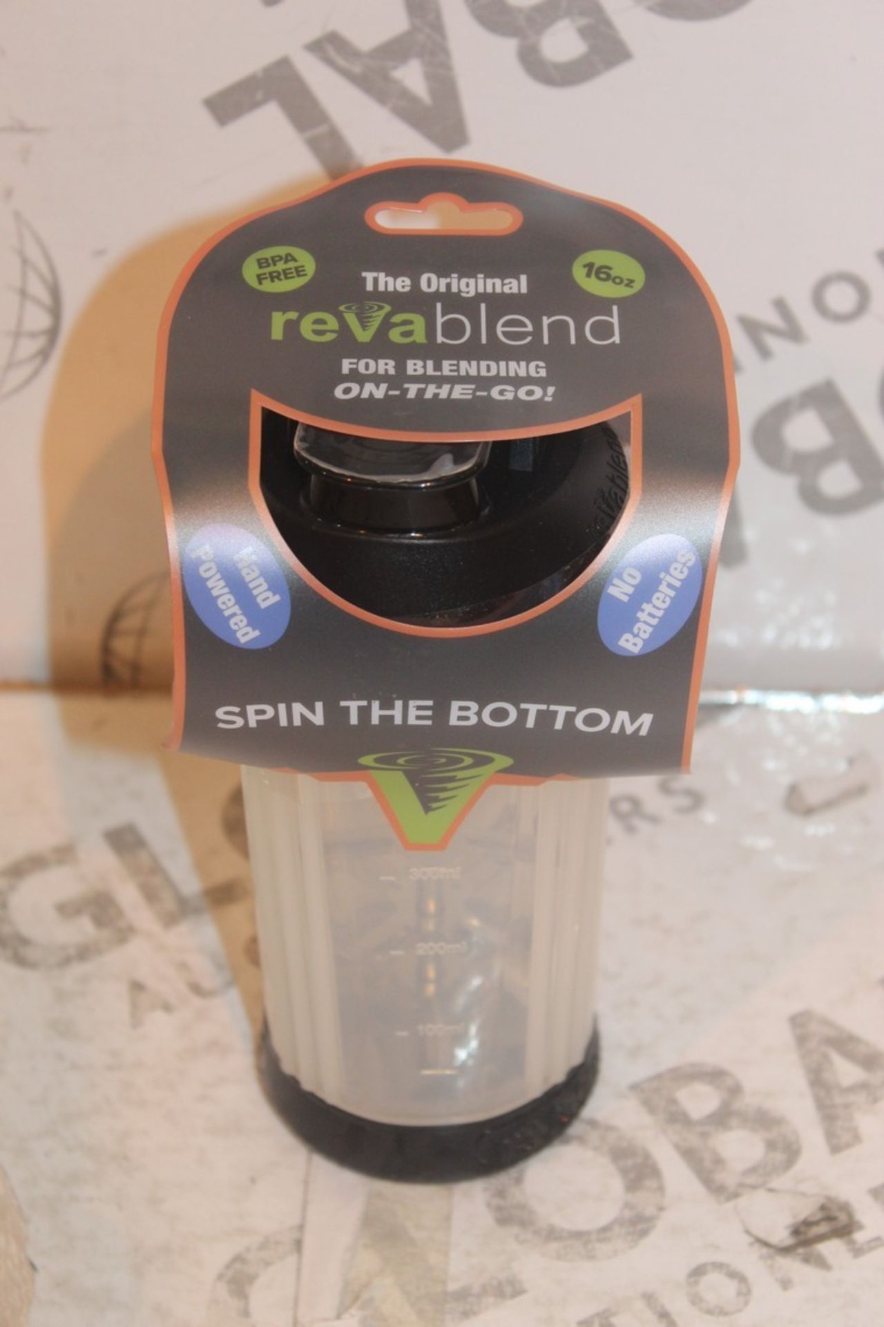 Lot to Contain 5 Brand New Spin the Bottom Reeve Blend Original Drinks Blending Cups Combined RRP £