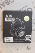 Boxed Brand New Pair A10 Active Noise Cancelling Headphones RRP £70 (Appraisals Available Upon