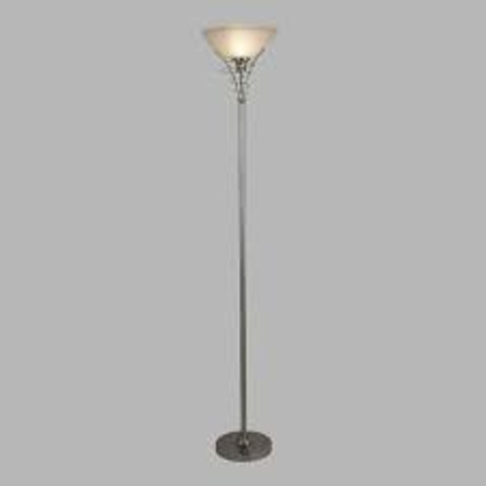 Boxed Zoe Up Lighter Floor Lamp RRP £75 (18201) (Appraisals Available Upon Request)