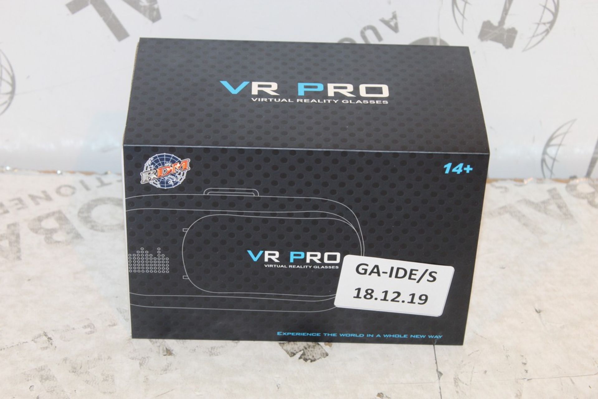 Lot to Contain 2 Boxed RDM VR Pro Virtual Reality Goggle Packs Combined RRP £100 (Appraisals