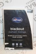 Brand New Pair of Silent Night Blackout 46 x 54" Curtain Linings RRP £55Ê(Appraisals Available