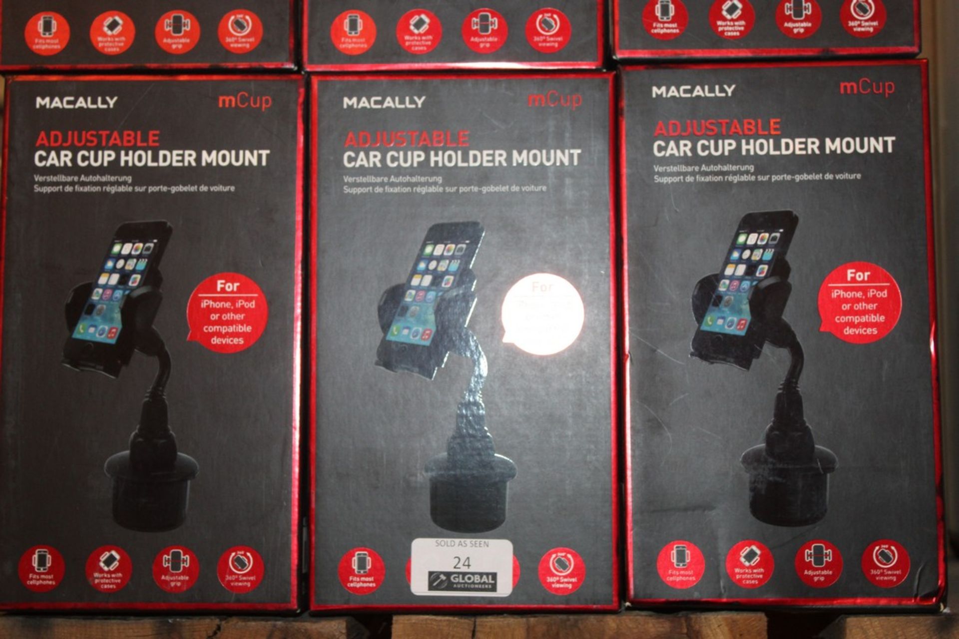 Lot to Contain 14 Brand New Macally Universal Phone Holders Combined RRP £420 (Appraisals