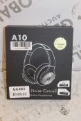 Boxed Brand New Pair A10 Active Noise Cancelling Headphones RRP £70 (Appraisals Available Upon