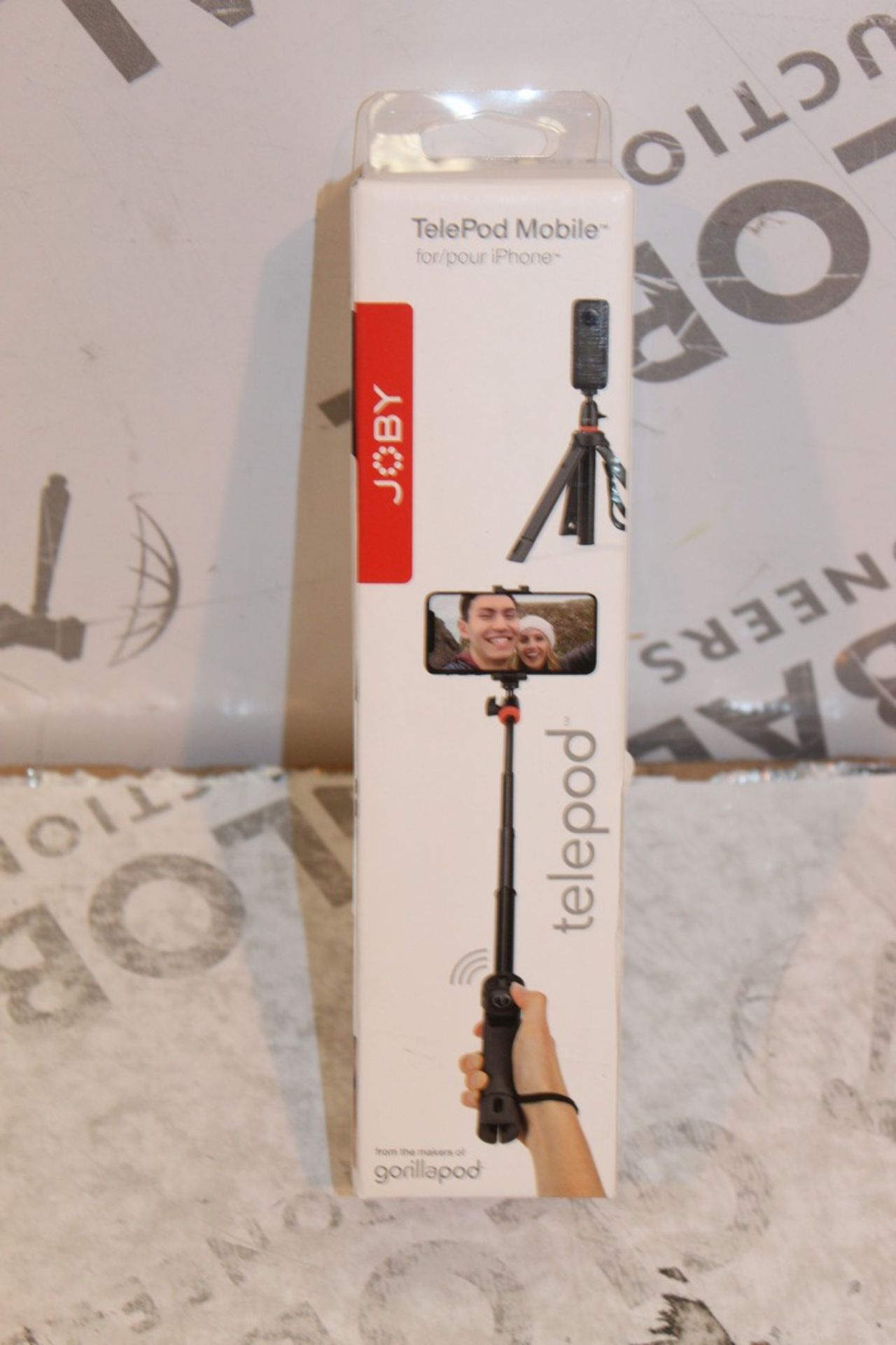 Lot to Contain 2 Boxed Joby Telepod Mobile Bluetooth Tripod RRP £100 (Appraisals Available Upon