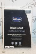 Brand New Pair of Silent Night Blackout 46 x 72" Curtain Linings RRP £68Ê(Appraisals Available