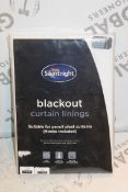 Brand New Pair of Silent Night Blackout 46 x 54" Curtain Linings RRP £55Ê(Appraisals Available