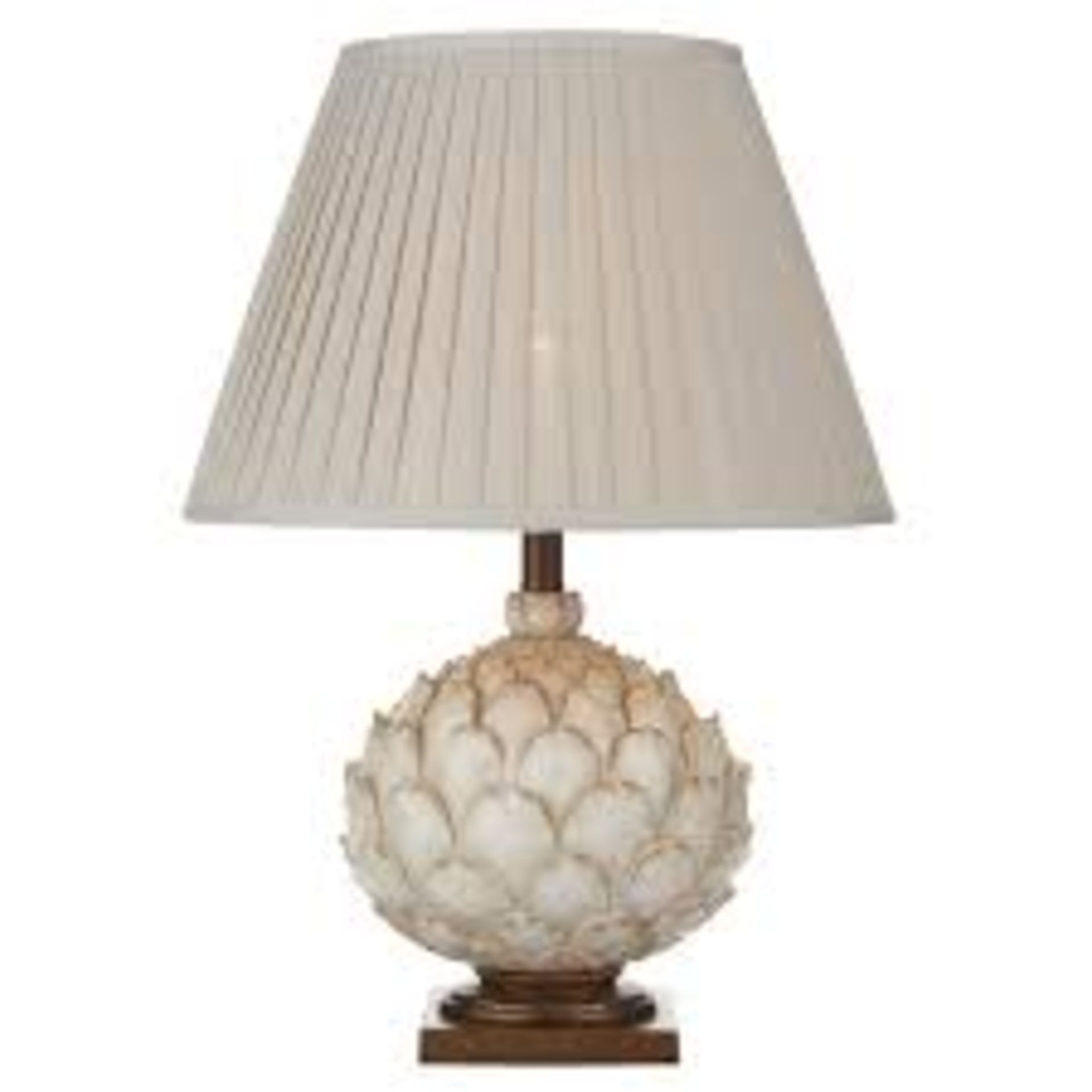 Boxed Dart Banbury Large Layer Table Lamp Aged Stone RRP £90 (15771) (Appraisals Available Upon