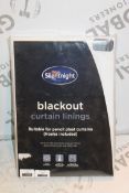 Brand New Pair of Silent Night Blackout 46 x 54" Curtain Linings RRP £55Ê(Appraisals Available