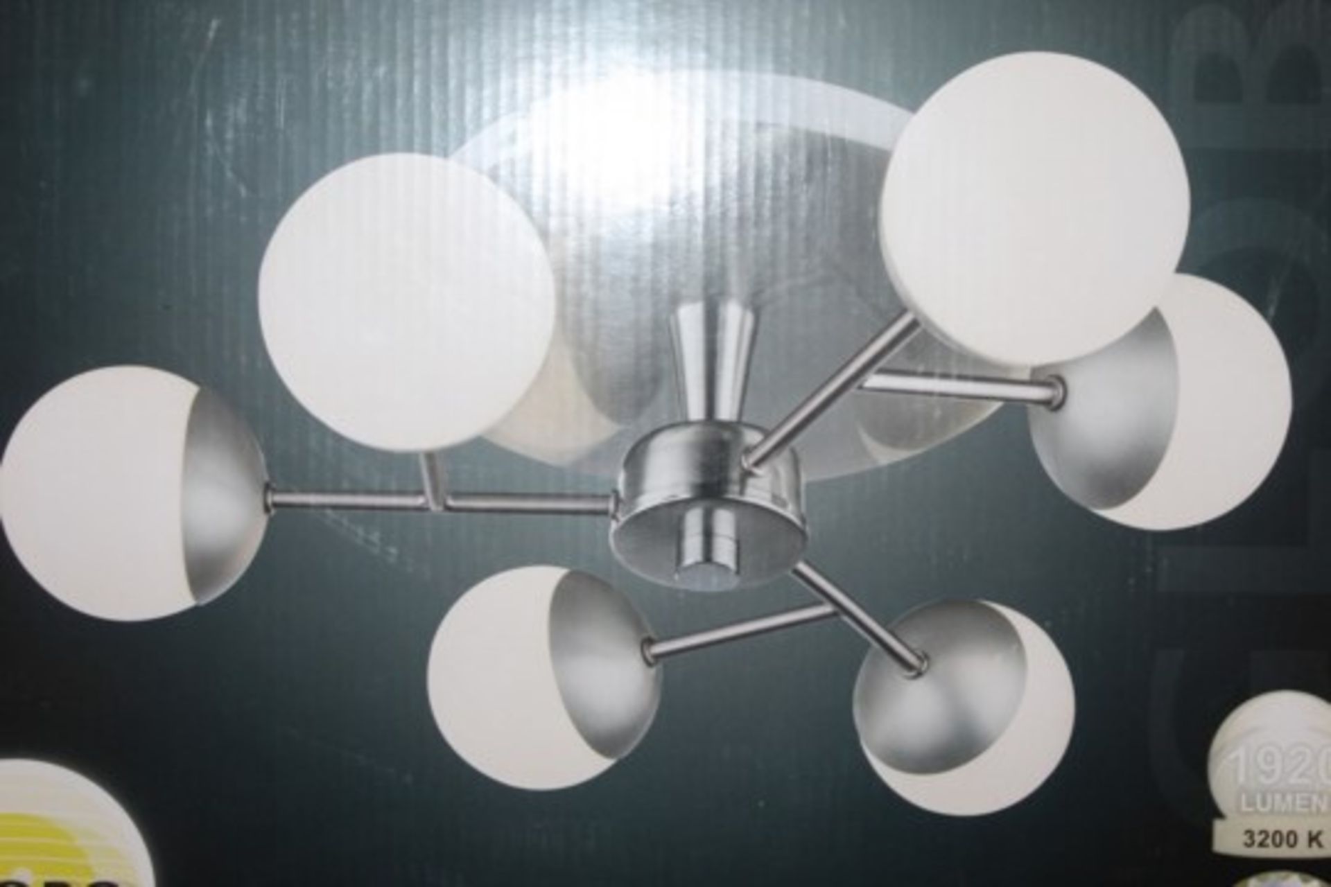 Globo LED 6 Light Ceiling Lights RRP £120 (Appraisals Available Upon Request)