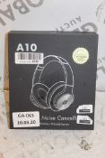 Boxed Brand New Pair A10 Active Noise Cancelling Headphones RRP £70 (Appraisals Available Upon