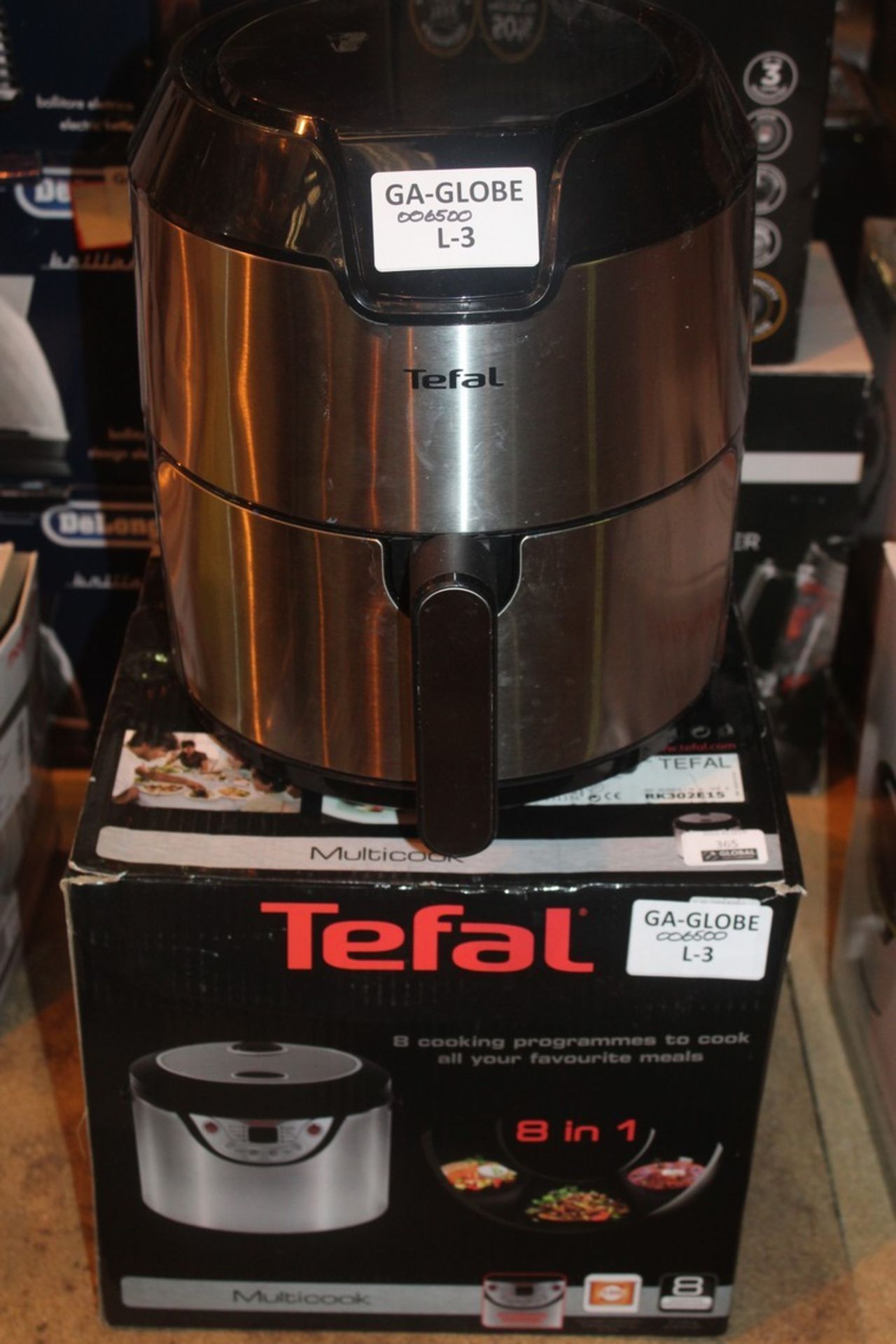 Lot to Contain 2 Boxed Assorted Items Tefal Health Air Fryer & 8 in 1 Multi Cooker Combined RRP £130