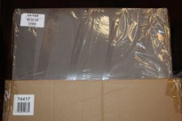 2 Assorted Boxed Enden Lighting Michelle Rectangular Lampshades RRP £100 (17492) (Appraisals
