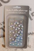 Lot to Contain 24 Brand New iPhone 8 Shake it Glitter Rainbow Phone Cases Combined RRP £120 (