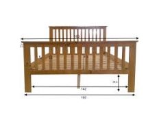 Boxed Howard Single Beds In Oak RRP £150 (Images Are For Illustrations Purposes Only And May Not