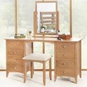 Boxed 8 Side Drawer Dressing Tables RRP £400 (Images Are For Illustrations Purposes Only And May Not