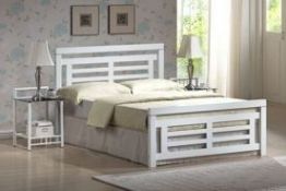 Boxed Colarado Kingsize Bed RRP £350 (Images Are For Illustrations Purposes Only And May Not