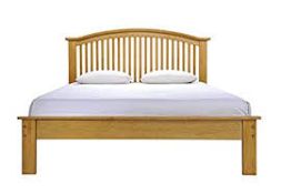 Boxed Justin Single Low Bed in Oak RRP £180 (Images Are For Illustrations Purposes Only And May