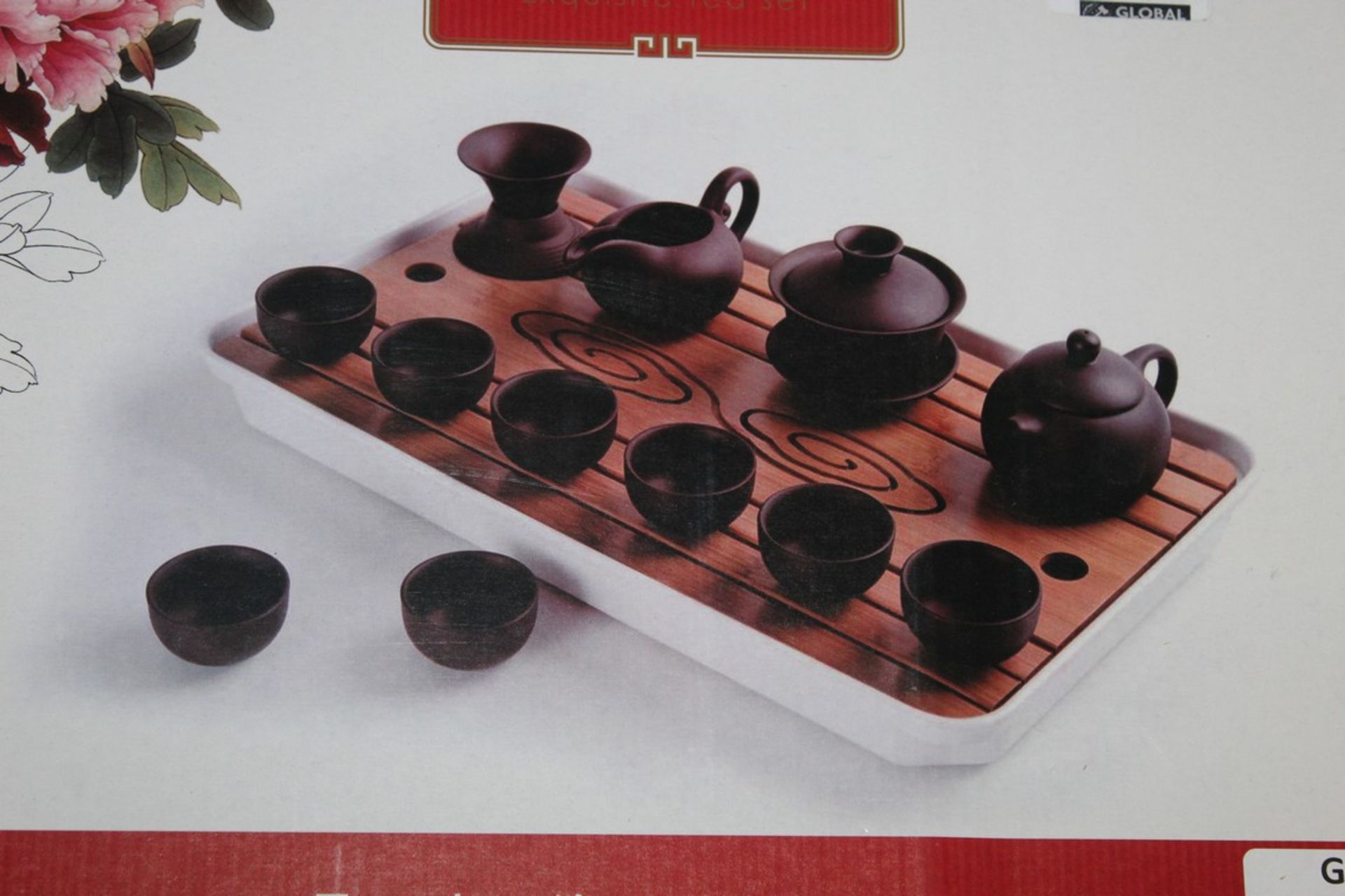 Fugui Mangtang Tea Set exquisite Tea RRP £80 (18561) (Appraisals Available)