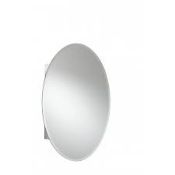 Boxed Croydex Single Door Recessed Surface Mounted Mirrored Bathroom Cabinet RRP £160 (18383) (