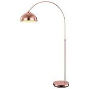 Glow Bow Lighting Tall Floor Standing Curved Lamp RRP £80 (18243) (Appraisals Available)