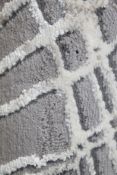 Small Grey And White Area Rug RRP £60