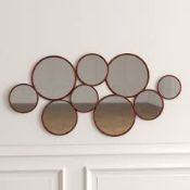Boxed Cosmos 9 Piece Circles Mirror RRP £135 (18430) (Appraisals Available Upon Request)