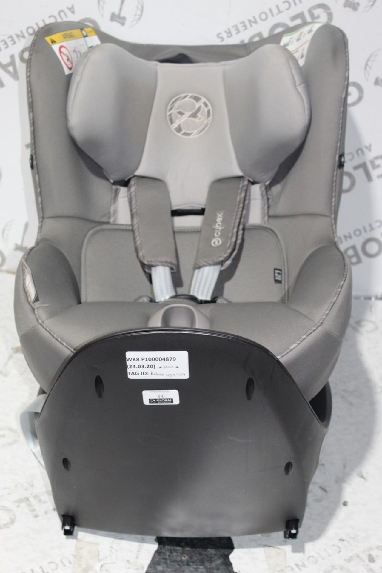 Cybex Gold Serona S I size In Car Kids Safety Seat in Silver RRP £300 (RET00458704) (Appraisals