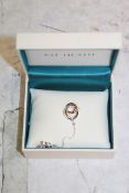 Kit Heath Ladies Silver And Rose Gold Two Tone Necklace RRP £85 (134543)