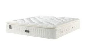 180x220cm Superking Size Divan Bed Base Complete With A Silentnight 1400 Pocket Sprung Mira Pocket