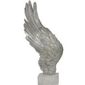 Boxed Assorted Items To Include Home Cimc Nepalis Angel Wings Sculpture A Globo Arched Floor