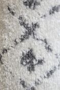 Small Grey And White Area Rug RRP £60