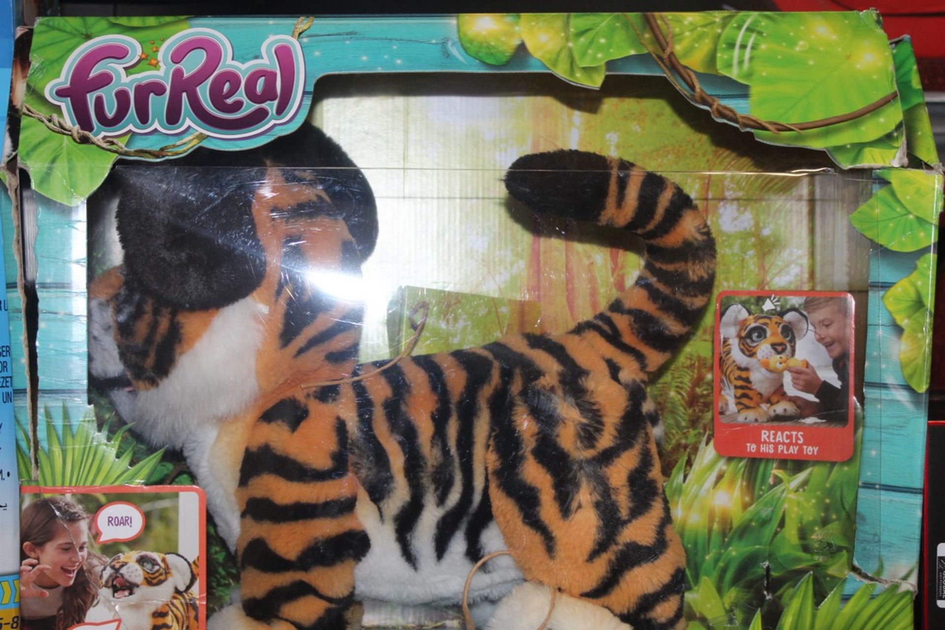 Boxed Fur Real Friends Roaring Tiler the Playful Tiger Interactive Children's Toy RRP £100 (