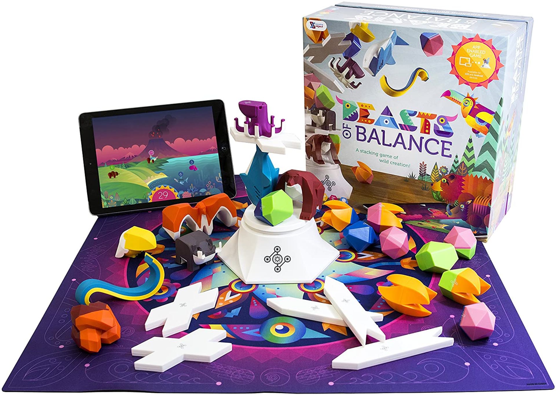 Boxed Beasts & Balance App Enable Stacking Game RRP £110 Each (Appraisals Available)