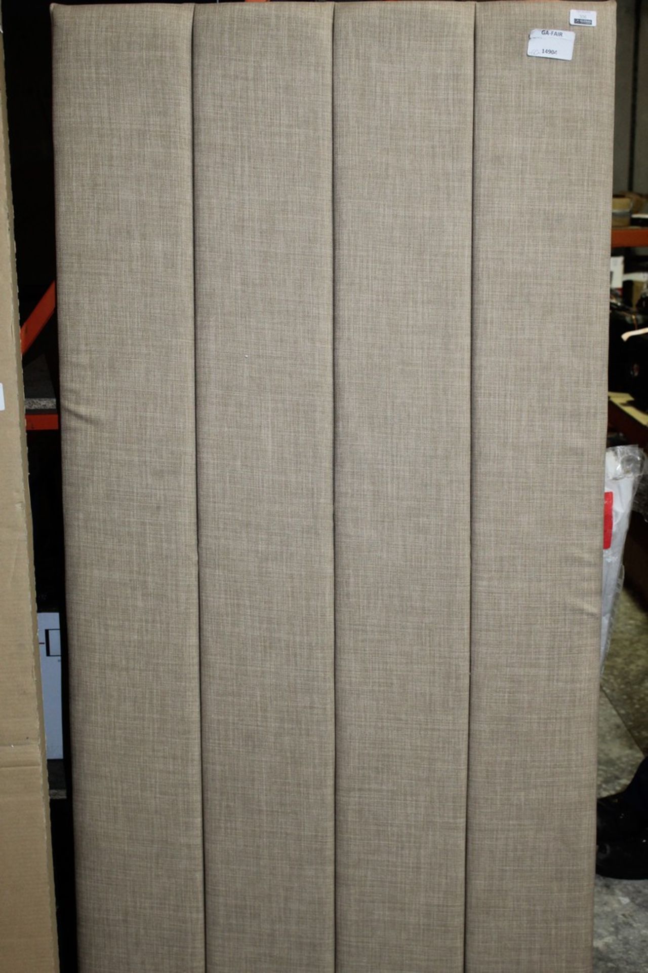 180cm Beige Fabric Super King Size Headboard RRP £60 (16904) (Appraisals Available)