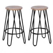 Boxed Armat Heston Bar Stool RRP £70  (Appraisals Available Upon Request)