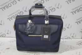 Ted Baker Take Flight Navy Blue Small Cabin Bag RRP £190 (135335) (Appraisals Available)