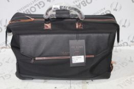 Ted Baker Take Flight Black & Rose Gold Large Trolley Duffle Bag RRP £255 (135309) (Appraisals