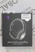 Boxed Brand New Pair Of E5 Active Noise Cancelling Headphones RRP £55 (Appraisals Available Upon
