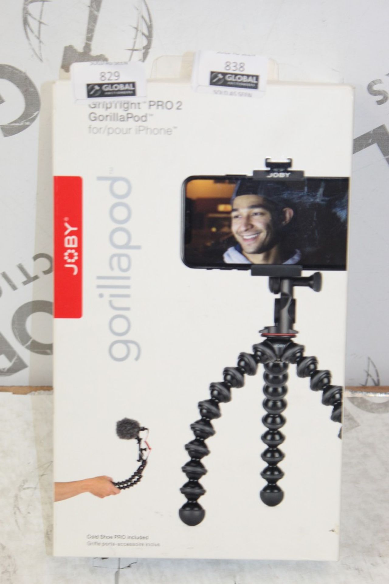 Boxed Jobi Gorilla Grip Tripod Pro iPhone Holder RRP £70