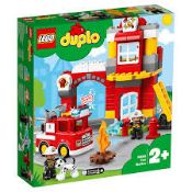 Boxed Lego Duplo Fire Station And Children's Toy Items RRP £30 Each (4978311) (4978300)  (Appraisals