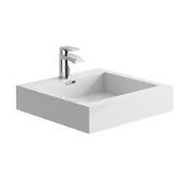 Boxed Wynford 600 Slab Basin RRP £100 (18383) (Appraisals Available)