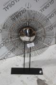 Decorative 3D Metal Sculpture RRP £90 (14794) (Appraisals Available)