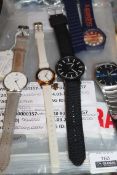 Assorted Ladies And Gents Deisgner Wrist Watches To Include Police Watches Radley Watches Skonda