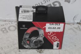 Boxed Pairs of Fusion OneOdio Wireless & DJ Headphones in Red & Black RRP £35 (Appraisals