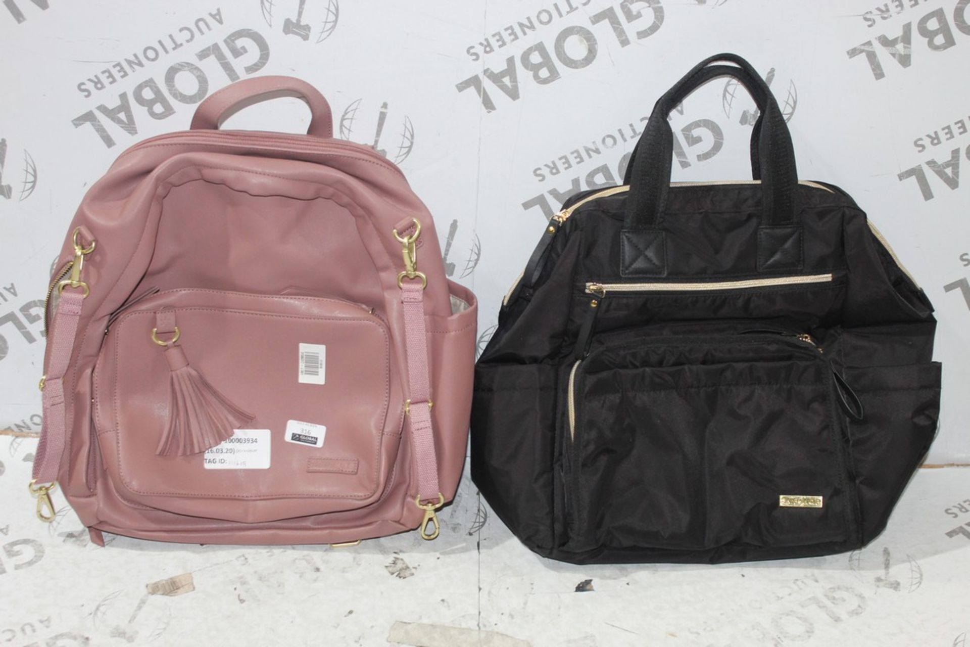 Assorted Changing Bags and Backpacks RRP £80-£100 Each (111649) (104171) (Appraisals Available)