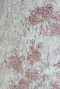 Large Pink And Silver Hardwearing Area Rug RRP £100 (18268)