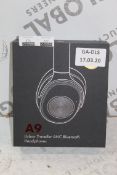 Boxed Brand New Pair Of A9 Urban Traveller ANC Bluetooth Headphones RRP £50 (Appraisals Available