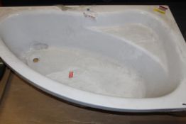 Large Corner Bath Tub RRP £200 (Appraisals Available Upon Request)