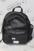 Skip Hop Black Leather Easy Clean Changing Bags RRP £100 Each (111593) (111604)  (Appraisals